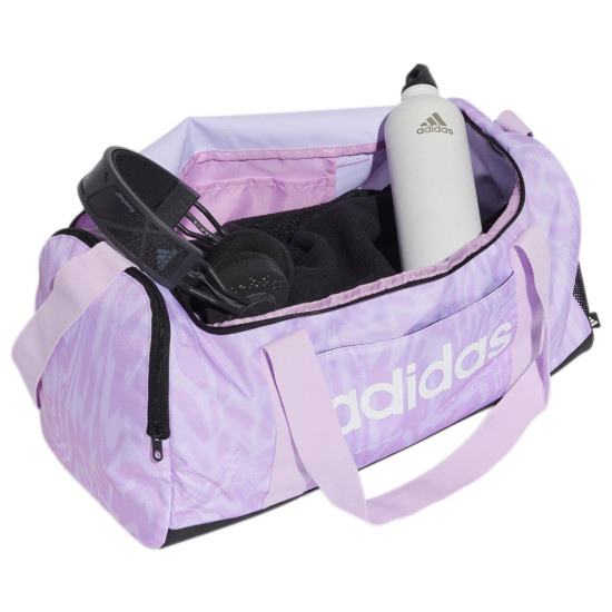 Adidas Τσάντα γυμναστηρίου Linear Duffel Graphic Bag S Adidas Τσάντα γυμναστηρίου Linear Duffel Graphic Bag S